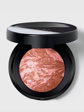 BNIB Laura Geller Baked Blush-N-Brighten Marbleized Blush in Sunswept